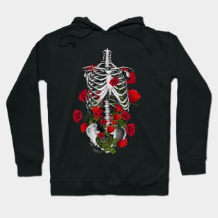 human anatomy rib cage Hoodie